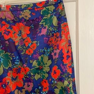 J. Crew Colorful Pencil Skirt